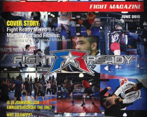 Fight Ready Cover Story in Scrapp! Fight Magazine